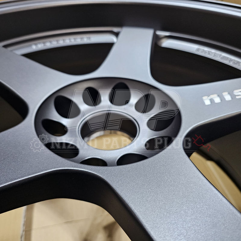 Load image into Gallery viewer, NISMO Aluminum Road Wheel LM-GT4 MATT-GUN Black 19X10.5 15 5X114.3 (4 Wheels)