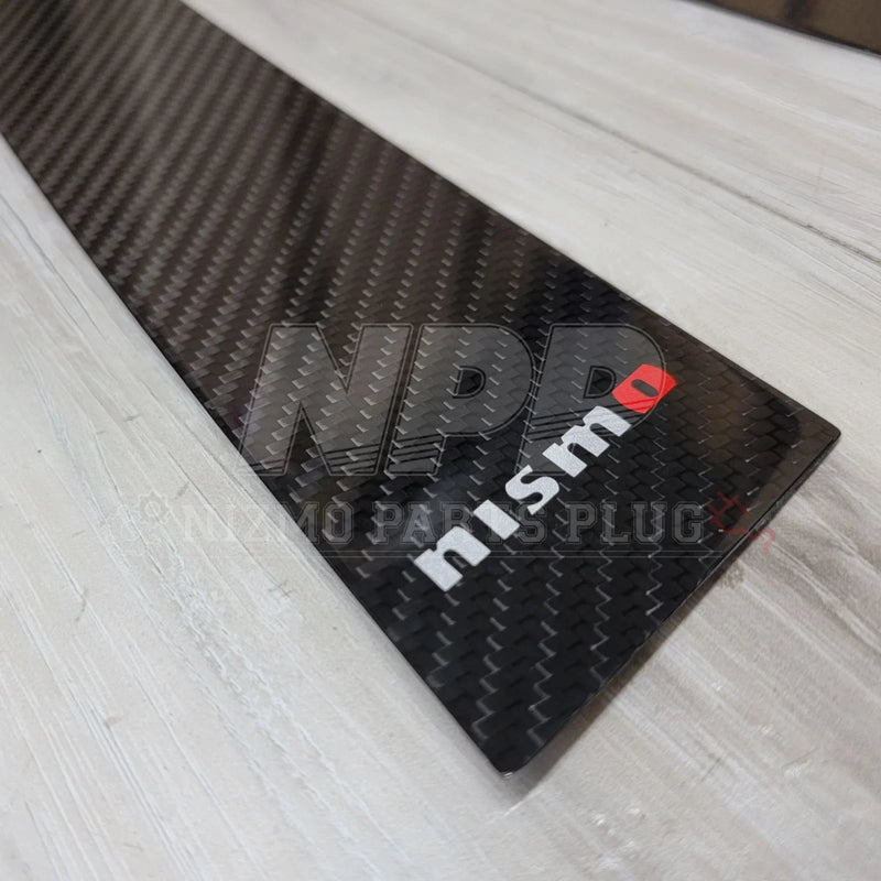Load image into Gallery viewer, Nismo R34 Skyline Coupe Carbon Fiber B-Pillar Garnish Set - NizmoPartsPlug