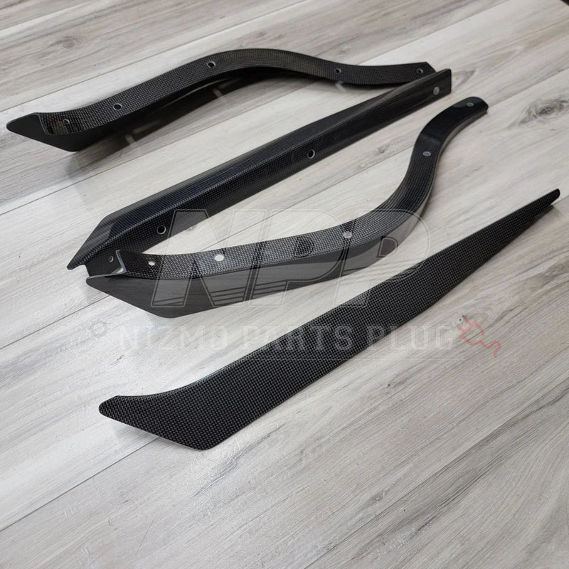 Load image into Gallery viewer, Nissan R34 Skyline GTR V-Spec Nismo GT Diffuser Fin Kit - NizmoPartsPlug