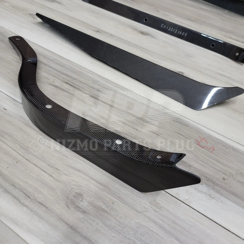 Load image into Gallery viewer, Nissan R34 Skyline GTR V-Spec Nismo GT Diffuser Fin Kit - NizmoPartsPlug