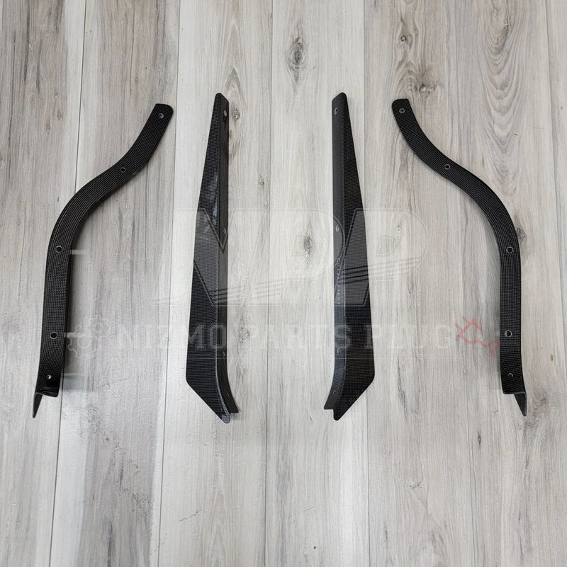 Load image into Gallery viewer, Nissan R34 Skyline GTR V-Spec Nismo GT Diffuser Fin Kit - NizmoPartsPlug
