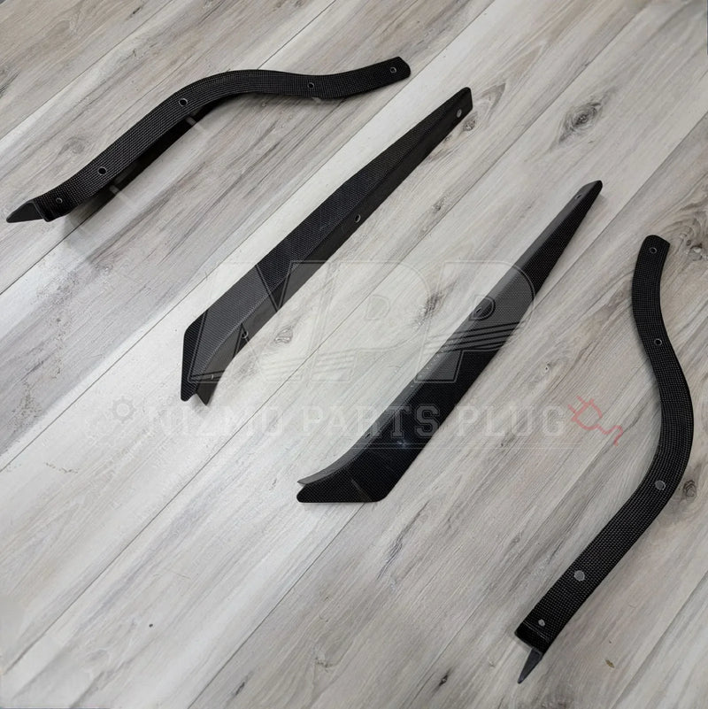 Load image into Gallery viewer, Nissan R34 Skyline GTR V-Spec Nismo GT Diffuser Fin Kit - NizmoPartsPlug