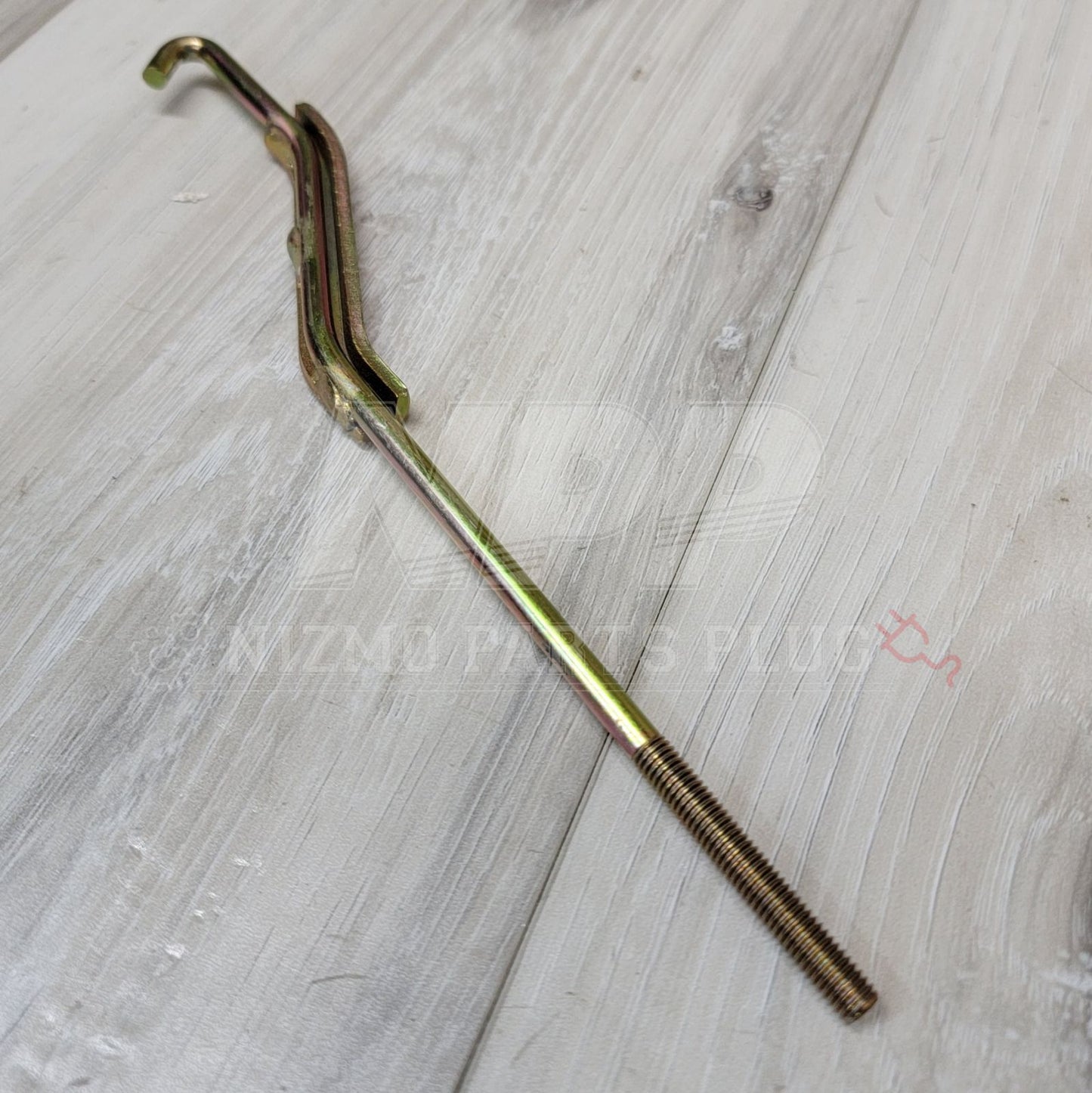 Nissan R34 Skyline GTR Battery Stay Rod Hold Down (Cold Region) - NizmoPartsPlug