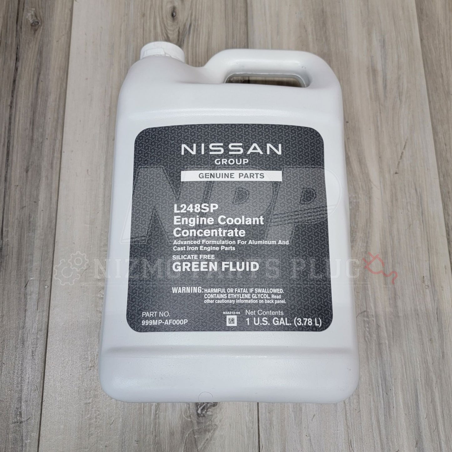 Nissan OEM 1 Gallon Green Coolant (Not-Mixed) - NizmoPartsPlug