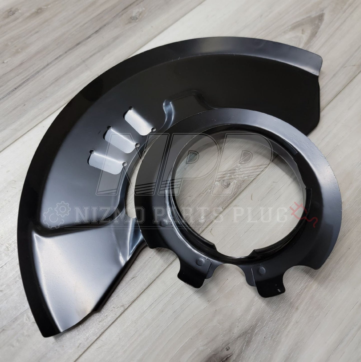 Nissan R34 Skyline GTR Front LH Brake Dust Shield - NizmoPartsPlug