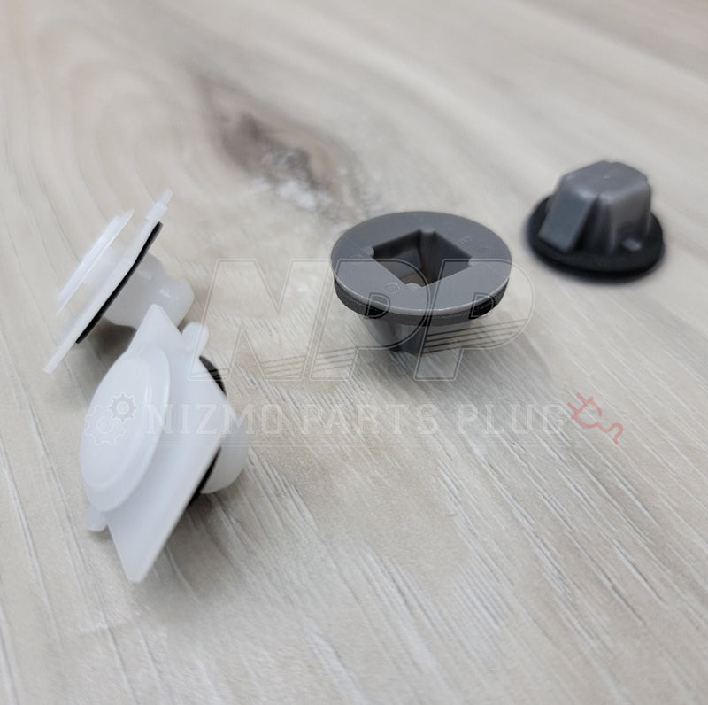 Load image into Gallery viewer, Nissan R34 Skyline GTT Rear Air Spoiler Mounting Set - NizmoPartsPlug