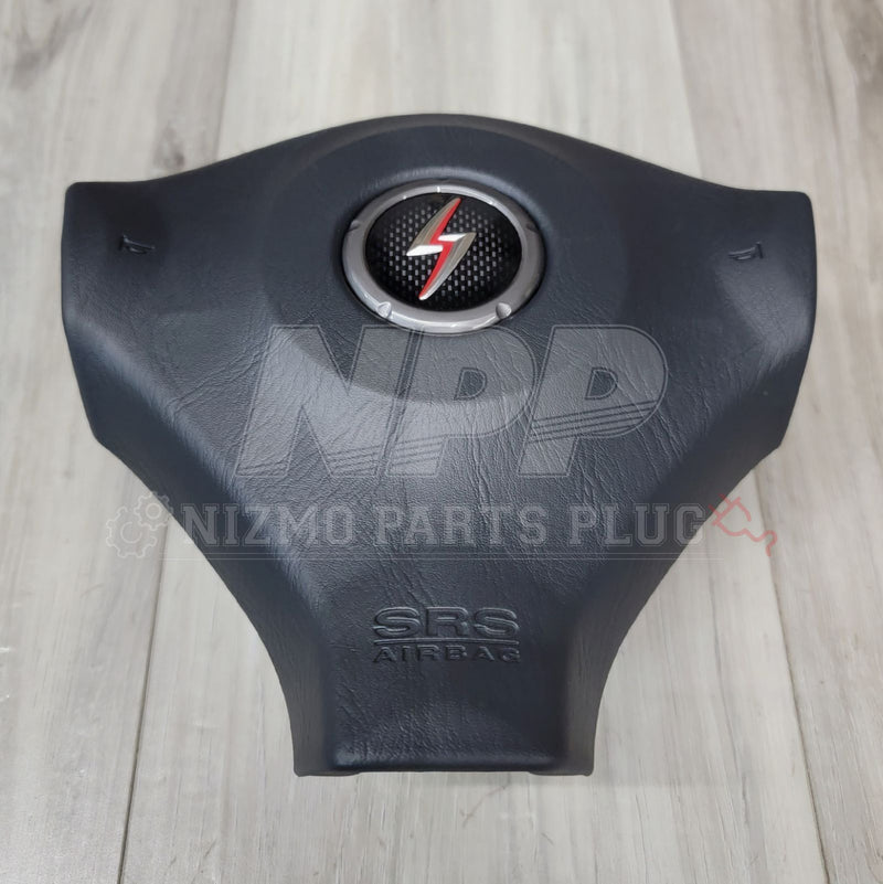 Load image into Gallery viewer, Nissan S15 Silvia Steering Wheel Horn / Airbag Module Assembly - NizmoPartsPlug