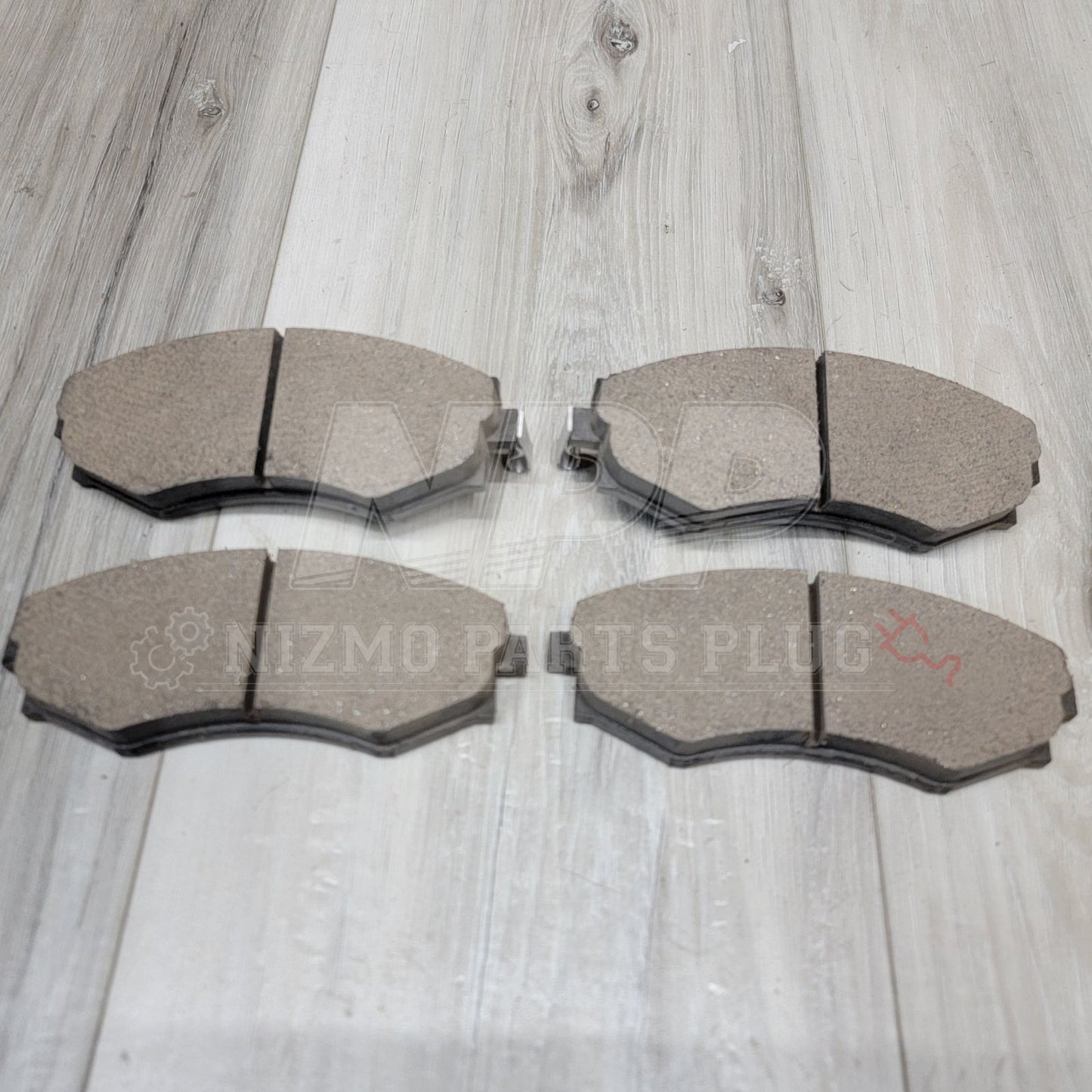 Nissan Primera Camino BlueBird Avenir Front Brake Pad Set OEM Pitwork - NizmoPartsPlug