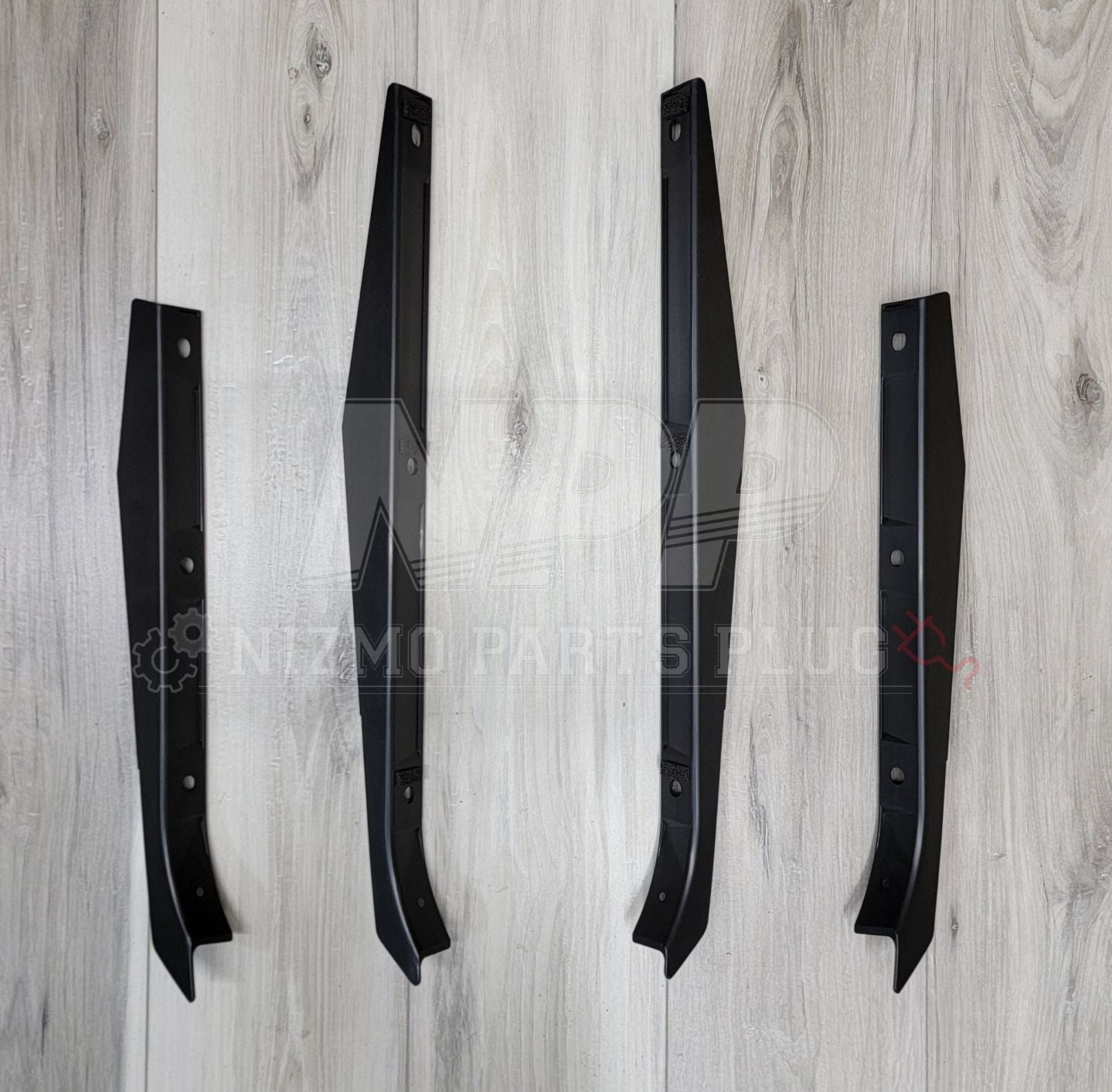 Nissan R34 Skyline GTR V-Spec Rear Diffuser Fin Set - NizmoPartsPlug