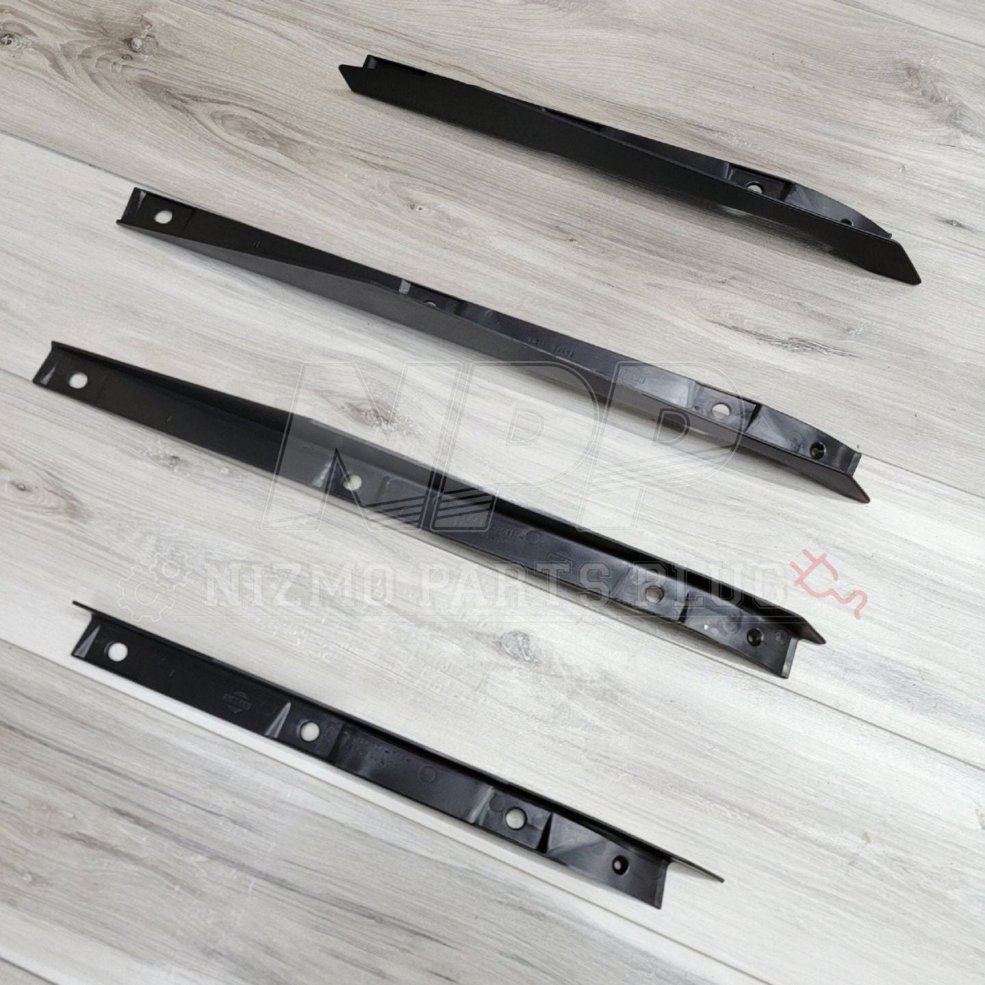 Nissan R34 Skyline GTR V-Spec Rear Diffuser Fin Set - NizmoPartsPlug