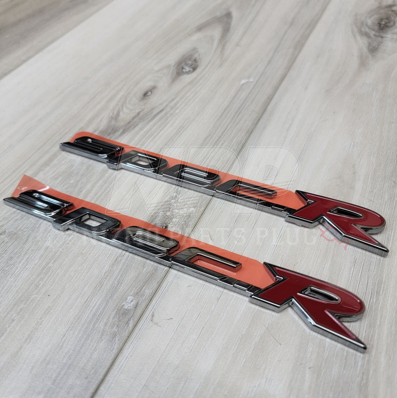 Load image into Gallery viewer, Nissan S15 Silvia "Spec-R" Lower Quarter Panel Emblem Set - NizmoPartsPlug