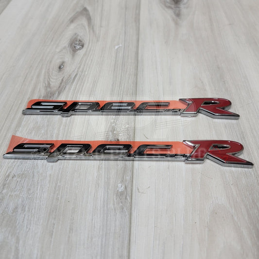 Nissan S15 Silvia "Spec-R" Lower Quarter Panel Emblem Set - NizmoPartsPlug