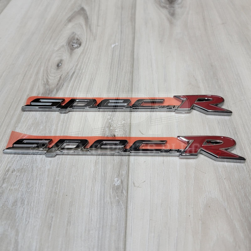 Load image into Gallery viewer, Nissan S15 Silvia "Spec-R" Lower Quarter Panel Emblem Set - NizmoPartsPlug