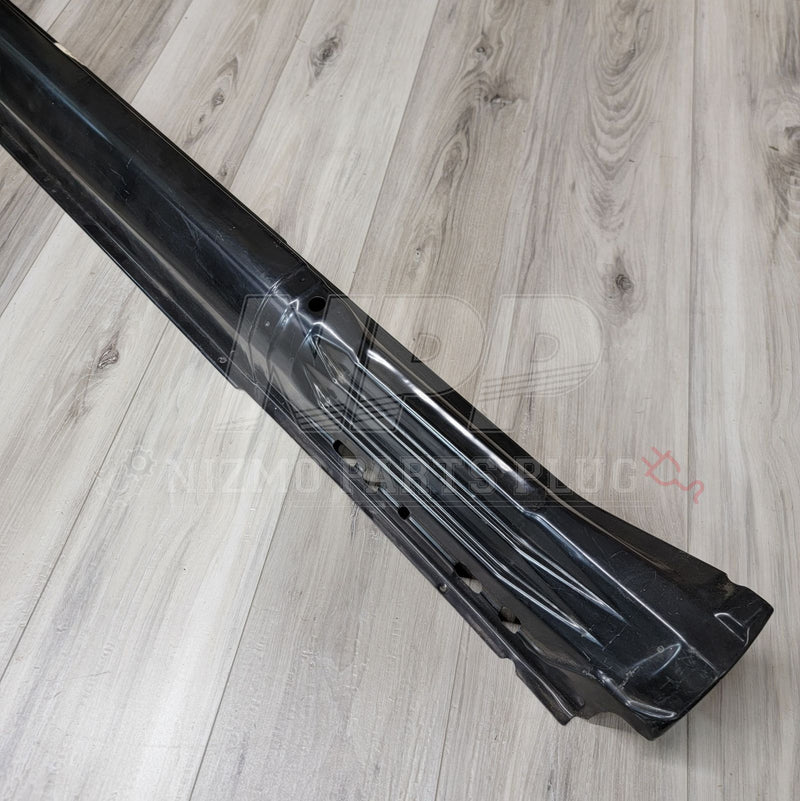 ギャラリービューアに画像をロードする, Black metal lower rocker panel for Nissan S13 240SX coupe and hatchback. New condition.
