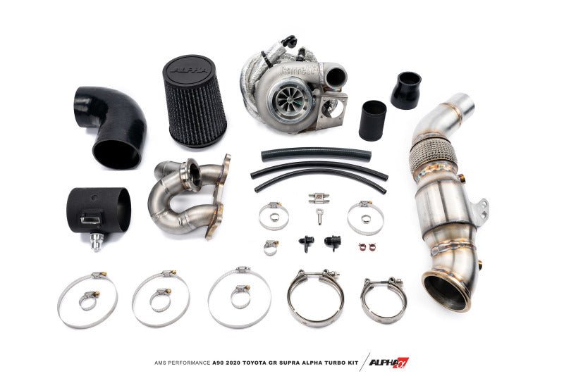 Cargue la imagen en el visor de la galería, AMS Performance A90 2020 Toyota GR Supra Alpha 6 GTX3076 GEN II Turbo Kit 49 State Legal EPA Catted AMS.38.14.0001-2
