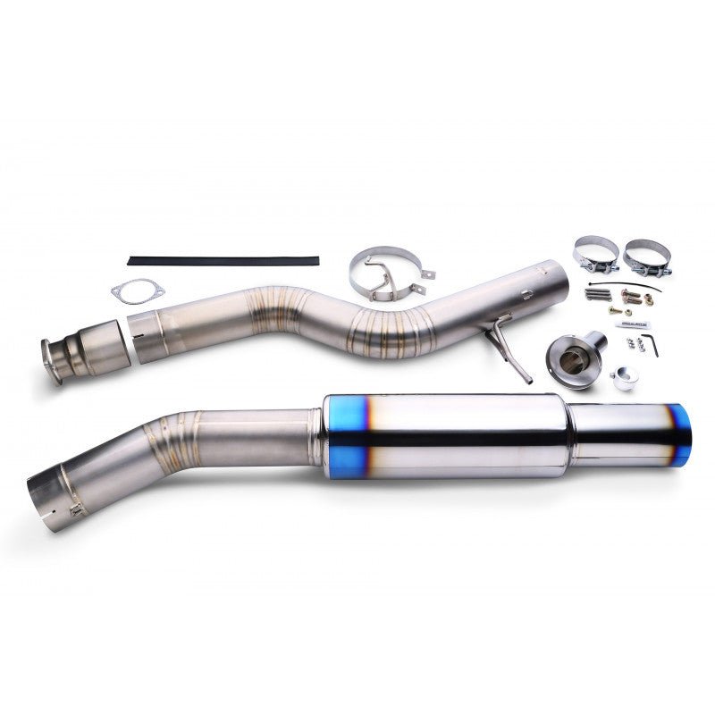 Load image into Gallery viewer, Tomei 4 Inch Full Titanium Super Lightweight Muffler Toyota A80 Supra 93-02