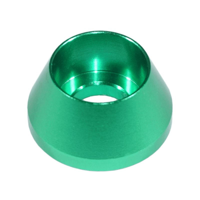 ギャラリービューアに画像をロードする, Bright green ZSPEC billet bed rope hook fastener for '05-'23 Nissan Frontier D40/D41.