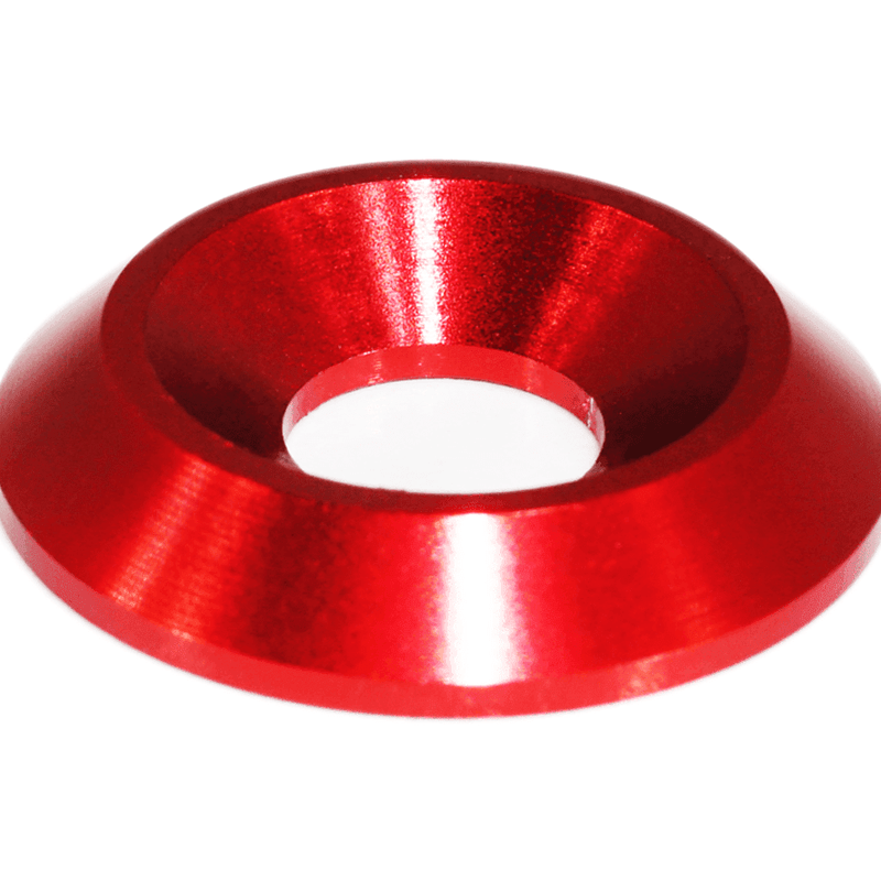 ギャラリービューアに画像をロードする, Red billet aluminum finish washer for ZSPEC hardware kit, fits Nissan Z RZ34.