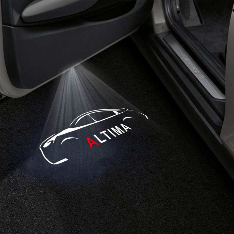 Load image into Gallery viewer, Nissan Altima 3rd Gen Premium Door Puddle Lights Various Designs 2002-2006
