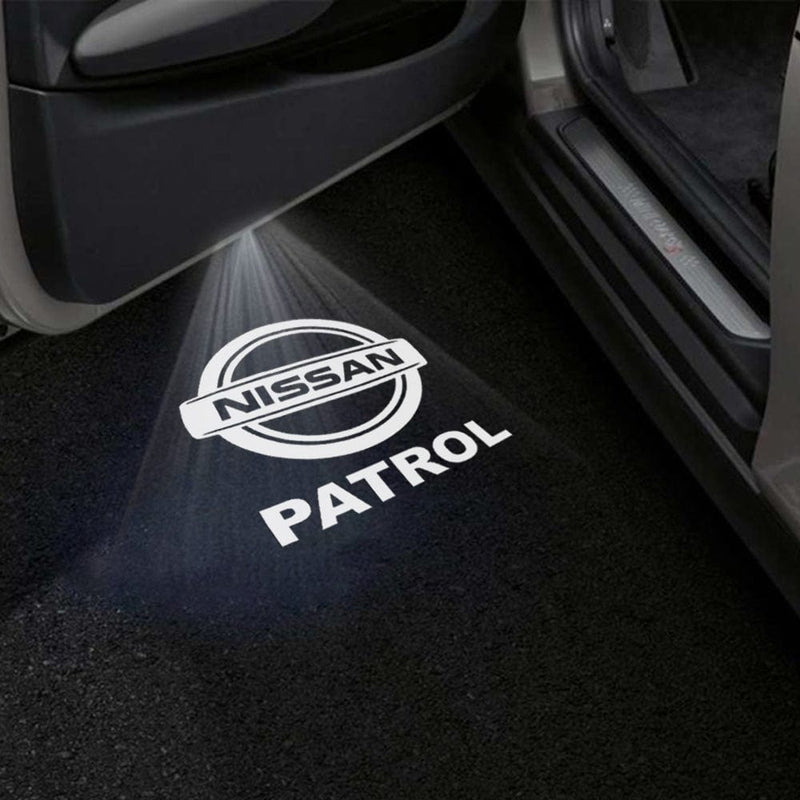 Cargue la imagen en el visor de la galería, Nissan Patrol 7th Gen Y63 Premium Door Puddle Lights Various Designs 2026