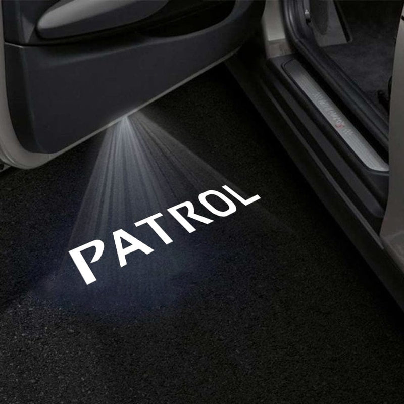 Cargue la imagen en el visor de la galería, Nissan Patrol 7th Gen Y63 Premium Door Puddle Lights Various Designs 2026