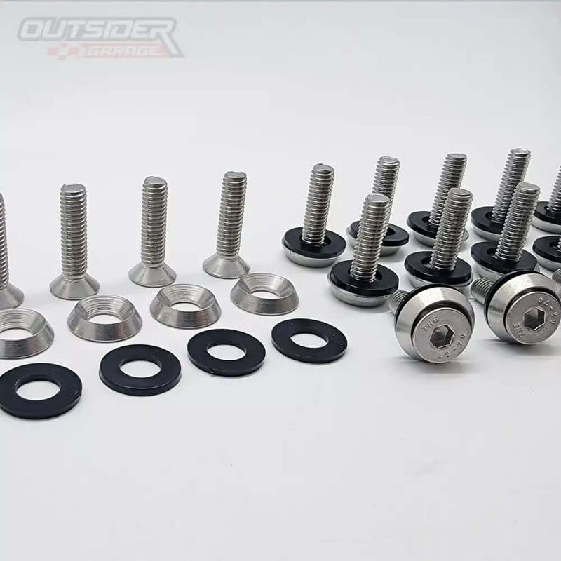 ギャラリービューアに画像をロードする, Nissan RB Engine Valve Cover & Engine Bay Dress-Up Bolt Kit - NizmoPartsPlug