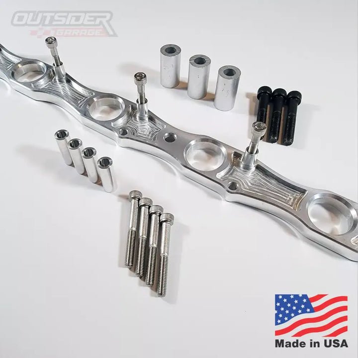 Load image into Gallery viewer, Nissan Skyline RB20/25/26 R35 Coil Pack Mounting Bracket - NizmoPartsPlug
