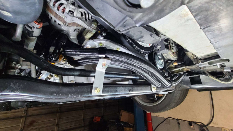 Load image into Gallery viewer, U.P.G. oil cooler hose brackets for the Skyline GTR