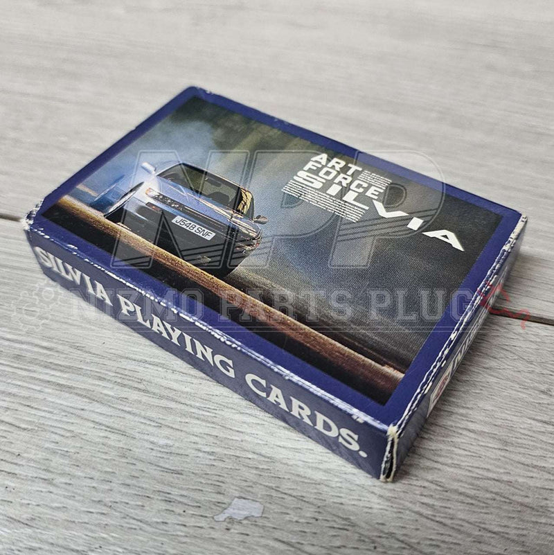 Load image into Gallery viewer, AuthenticWear Japan Nissan Silvia Art Force Playing Card Deck - NizmoPartsPlug