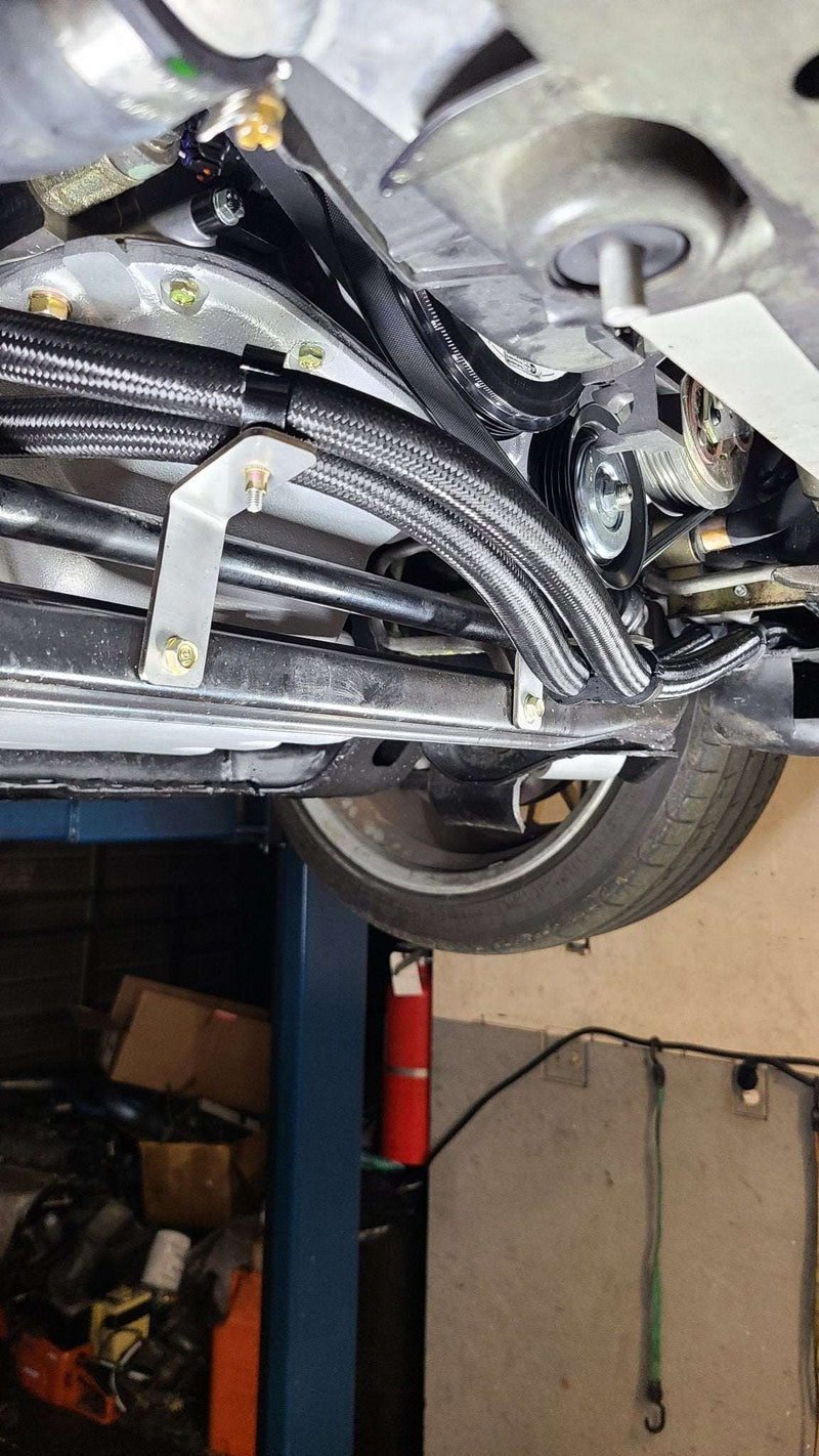 Load image into Gallery viewer, U.P.G. oil cooler hose brackets for the Skyline GTR