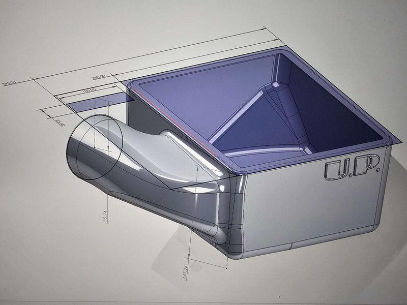Load image into Gallery viewer, U.P.G RB Single turbo carbon airbox