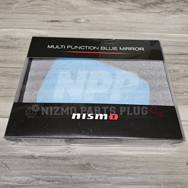 Load image into Gallery viewer, Nissan RZ34 Z Nismo Multi-Function Blue Mirror Set - NizmoPartsPlug