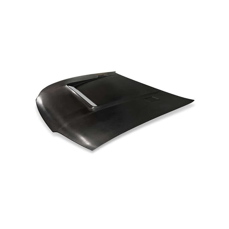 Load image into Gallery viewer, Nissan R33 Skyline GTR 400R Muse Japan Hood Assembly Dry Carbon (PRE-ORDER) - NizmoPartsPlug