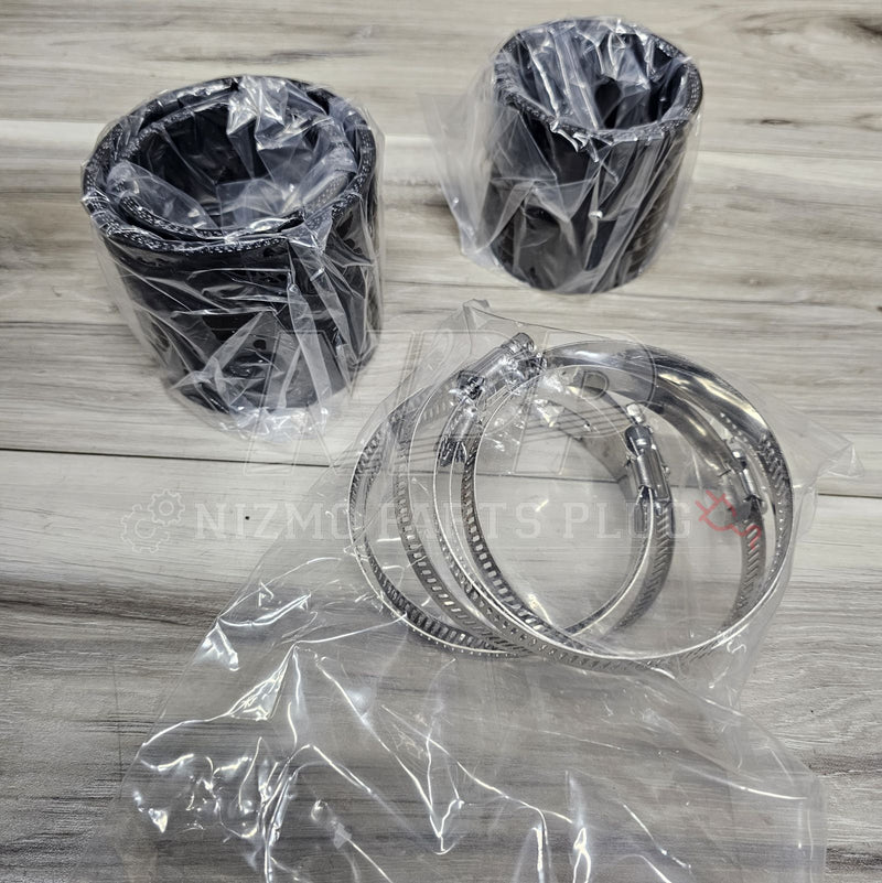 Load image into Gallery viewer, Muse Japan R32 GTR Dry Carbon x Titanium Air Inlet Pipe Set - NizmoPartsPlug