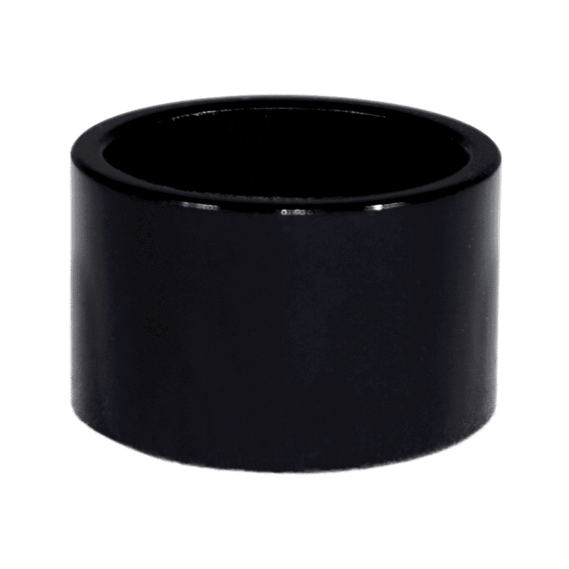 Load image into Gallery viewer, Black billet spacer for ZSPEC Nissan 300ZX and 240SX fuel injector dress-up kit.