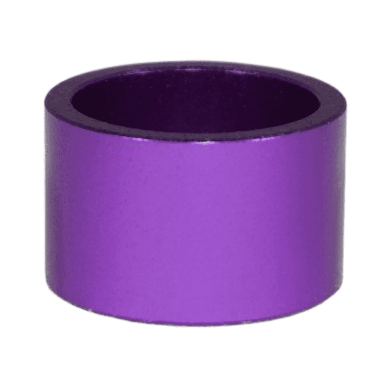 Load image into Gallery viewer, Purple billet spacer for ZSPEC Nissan 300ZX and 240SX fuel injector dress up kit.