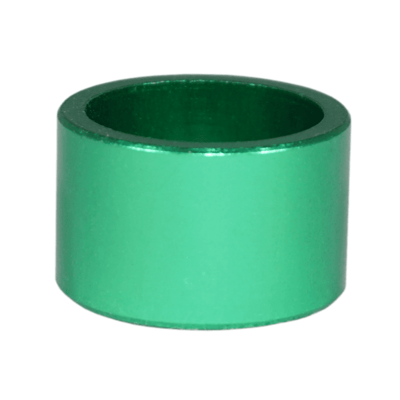 Load image into Gallery viewer, Green billet aluminum spacer from ZSPEC coil bracket kit for 1990-1996 Nissan 300ZX Z32.