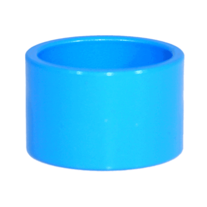Load image into Gallery viewer, Blue ZSPEC spacer for 90-96 Nissan 300ZX Z32 plenum fastener kit. Smooth, cylindrical metal finish.