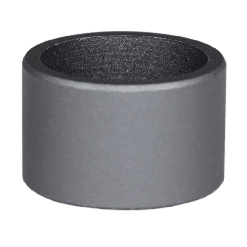 Load image into Gallery viewer, Matte grey cylindrical billet spacer for ZSPEC VQ35DE engine cover fastener kit.
