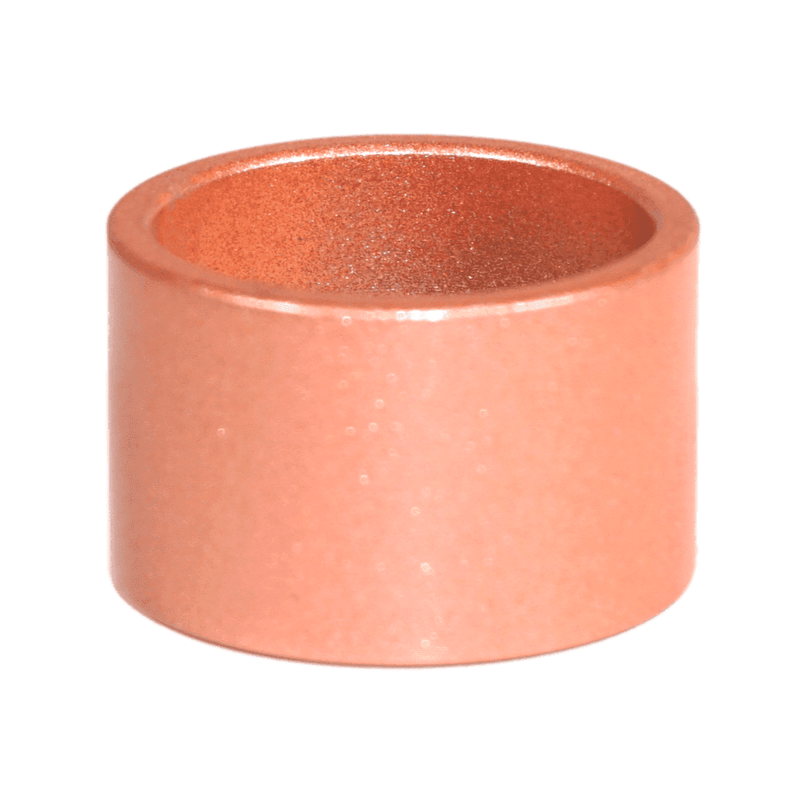 Load image into Gallery viewer, Copper-colored ZSPEC plenum spacer for 90-96 Nissan 300ZX (Z32) isolated on a white background.