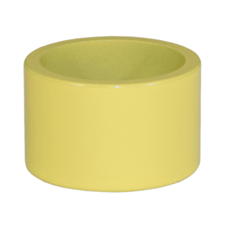 Load image into Gallery viewer, Yellow cylindrical spacer for ZSPEC Z32 300ZX coil bracket kit. Smooth, clean finish.
