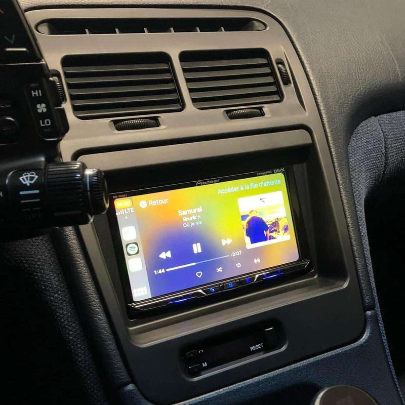 ギャラリービューアに画像をロードする, ZSPEC LHD Double-Din Radio Bezel Face-Plate for Nissan Z32 300zx, Bezel-ONLY