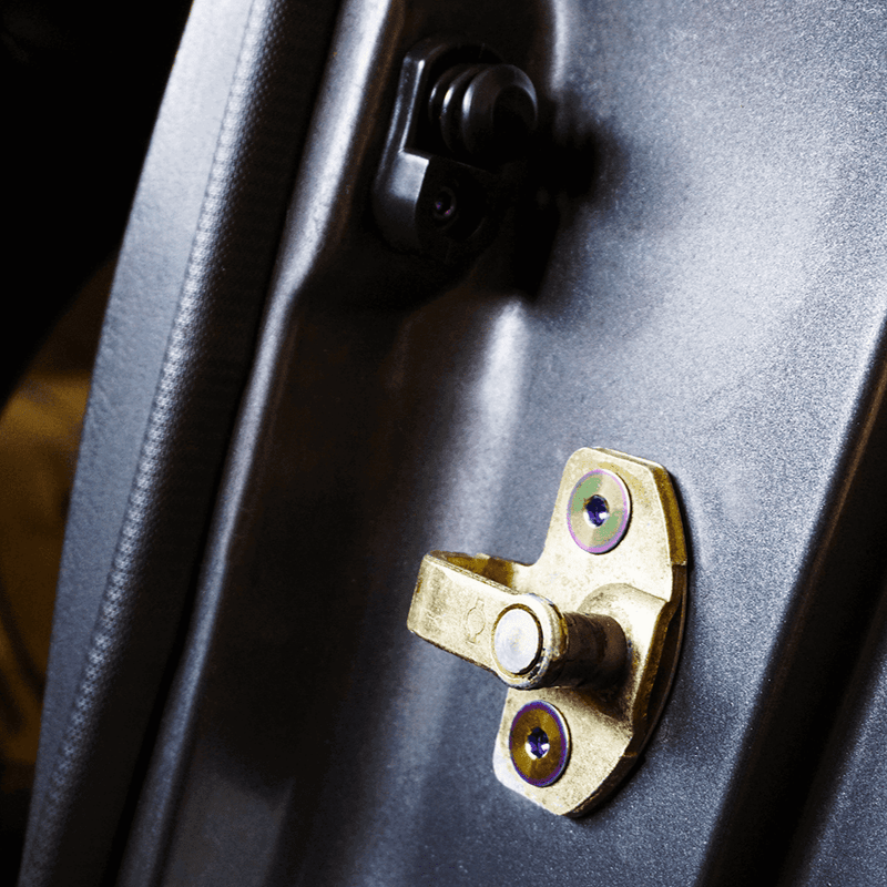 Load image into Gallery viewer, ZSPEC Dress Up Bolts® Fastener Kit, Door Jams Area for Nissan 240SX S13 (& Silvia), Titanium