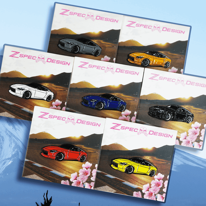 Load image into Gallery viewer, Nissan Z (RZ34) Enamel Collector Pin (Multiple Colors) - ZSPEC Design
