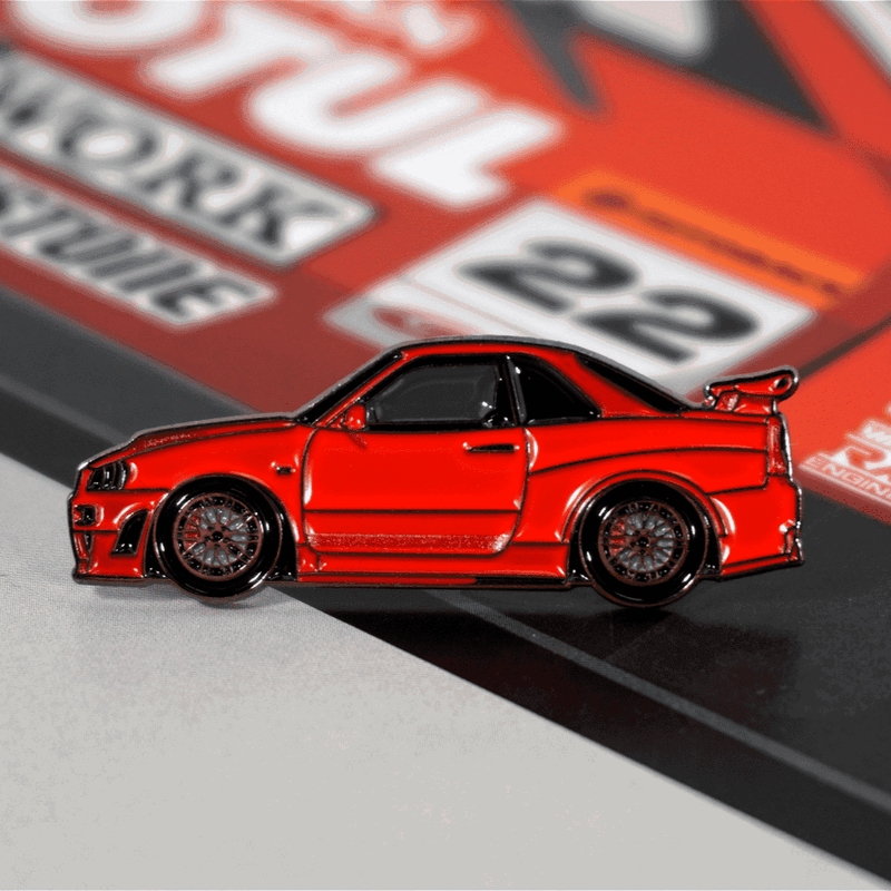 Load image into Gallery viewer, ZSPEC Nissan Skyline GT-R R34 Tribute Lapel / Hat Pin