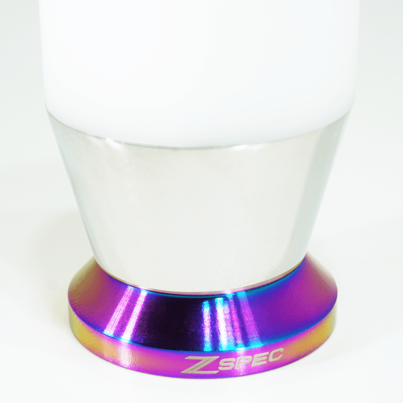 Load image into Gallery viewer, ZSPEC Shift Boot Knob Finisher, Burned Grade-5 Titanium, 9mm Tall, 300zx/350z/370z/Z/G/Q