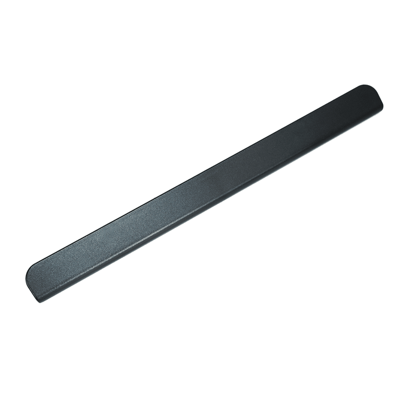 Load image into Gallery viewer, Black ZSPEC radio trim plate for Nissan Z32 300zx. A narrow, smooth plastic strip, new condition.