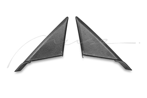 Muse Japan Nissan R32 Skyline Dry Carbon Fiber Inner Mirror Cover Set - NizmoPartsPlug