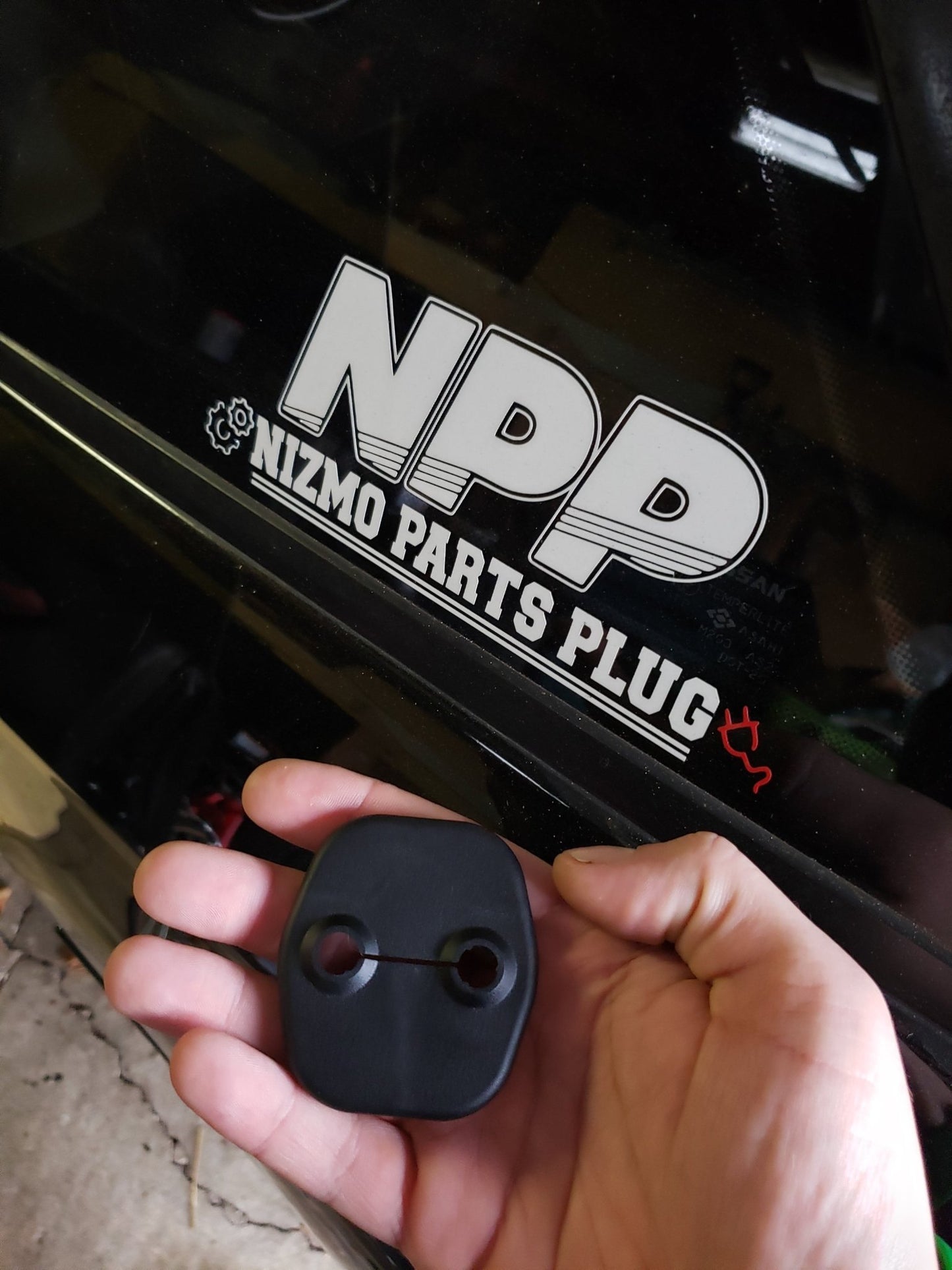 Nissan Door Striker Cover (S14-15 Silvia/ R32-34 Skyline) - NizmoPartsPlug