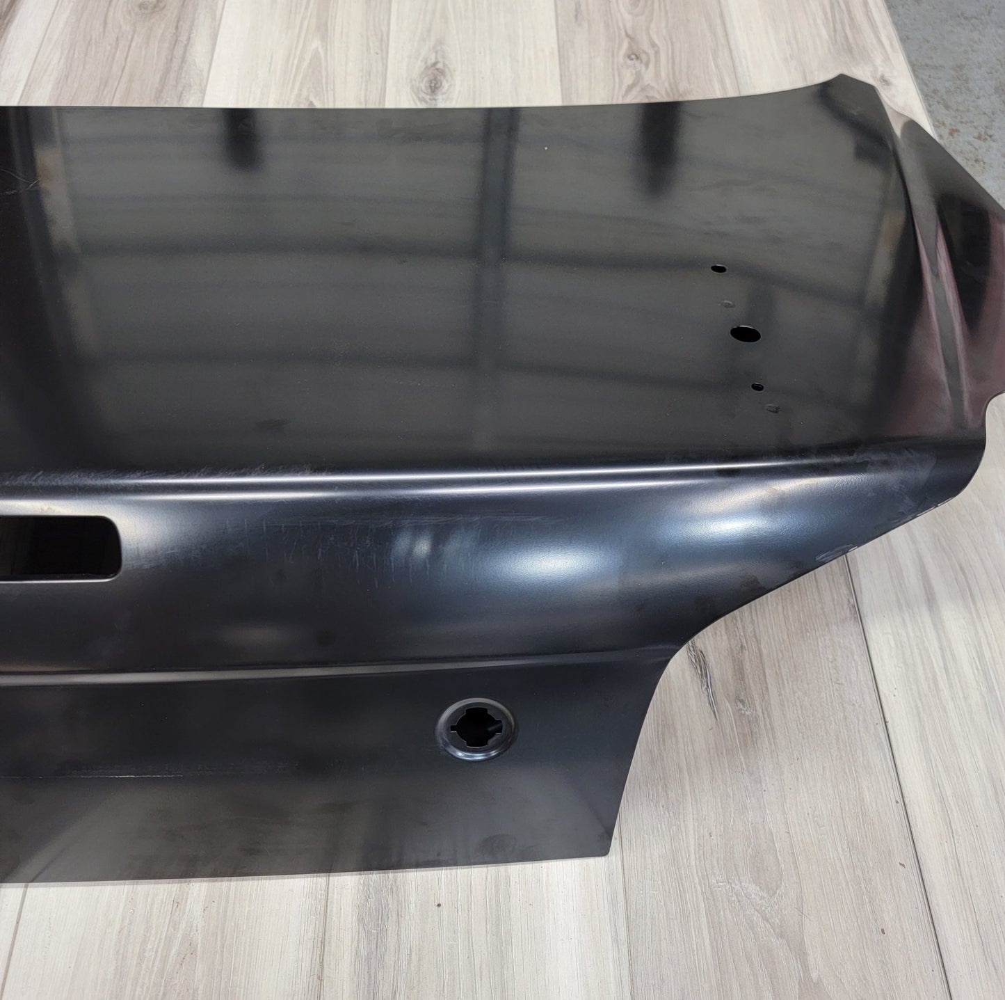 Nissan R34 Skyline GTR Trunk Lid Assembly (With Spoiler Holes) - NizmoPartsPlug